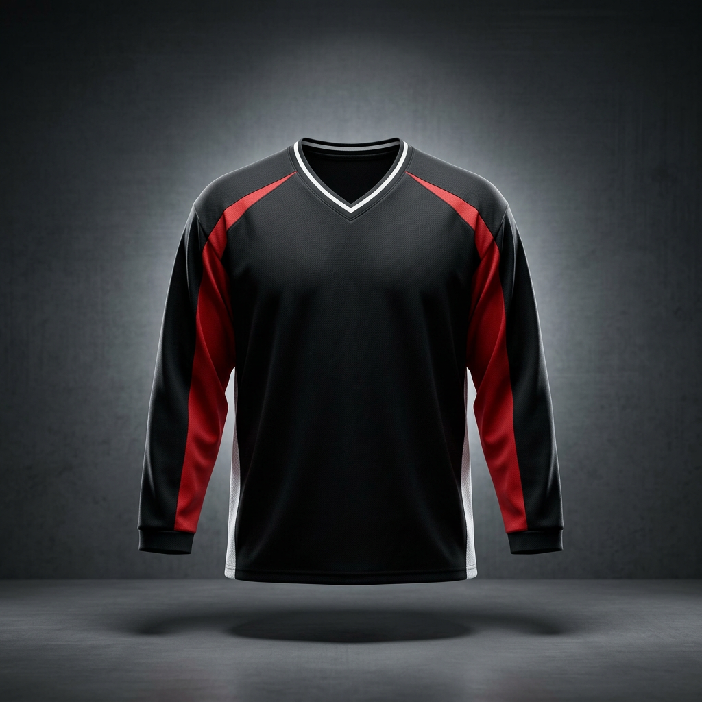 Unisex Color Block Long Sleeve Jersey