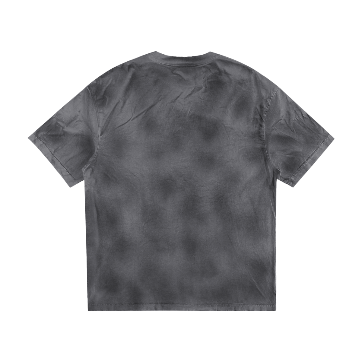 Unisex Dirty Washed Loose T-Shirt in dark gray, alternate angle