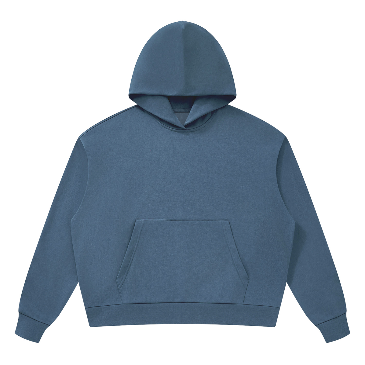 Unisex Drop Shoulder Hoodie in haze blue