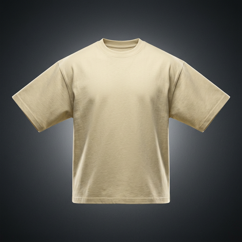 Unisex Drop Shoulder Oversized Cotton T-Shirt
