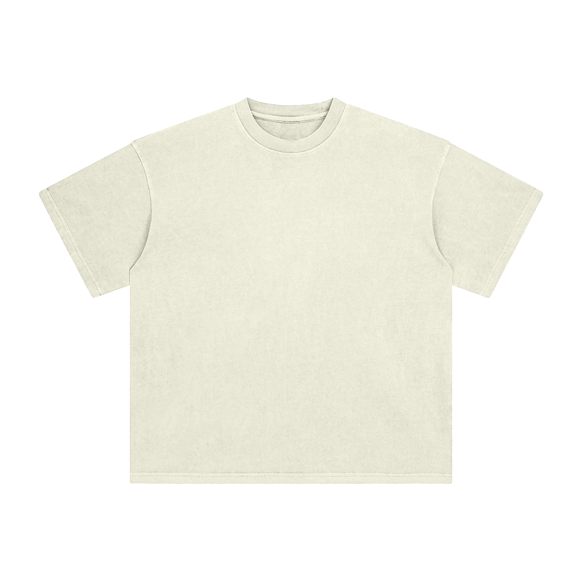 Unisex Enzyme Washed T-Shirt in apricot