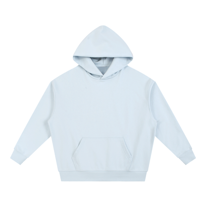 Unisex Essential Boxy Drop-Shoulder Hoodie in blue