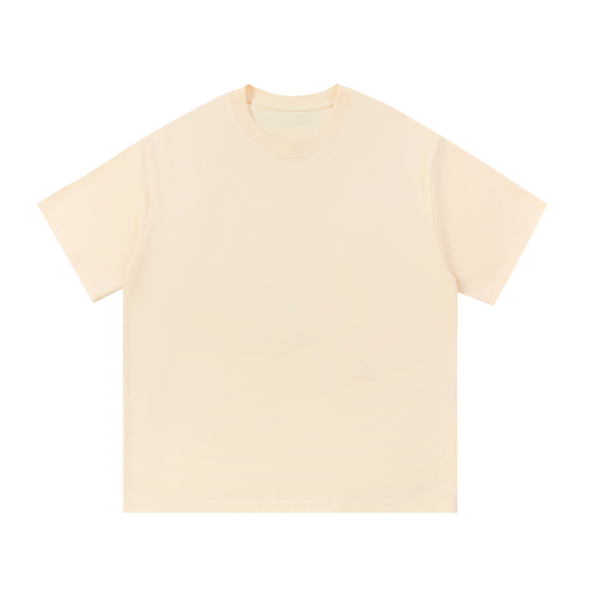 Unisex Essential Cotton T-Shirt in apricot