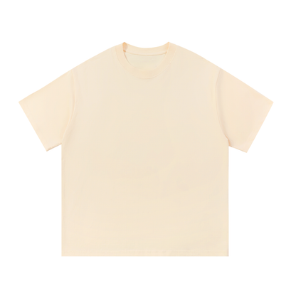Unisex Essential Cotton T-Shirt in apricot
