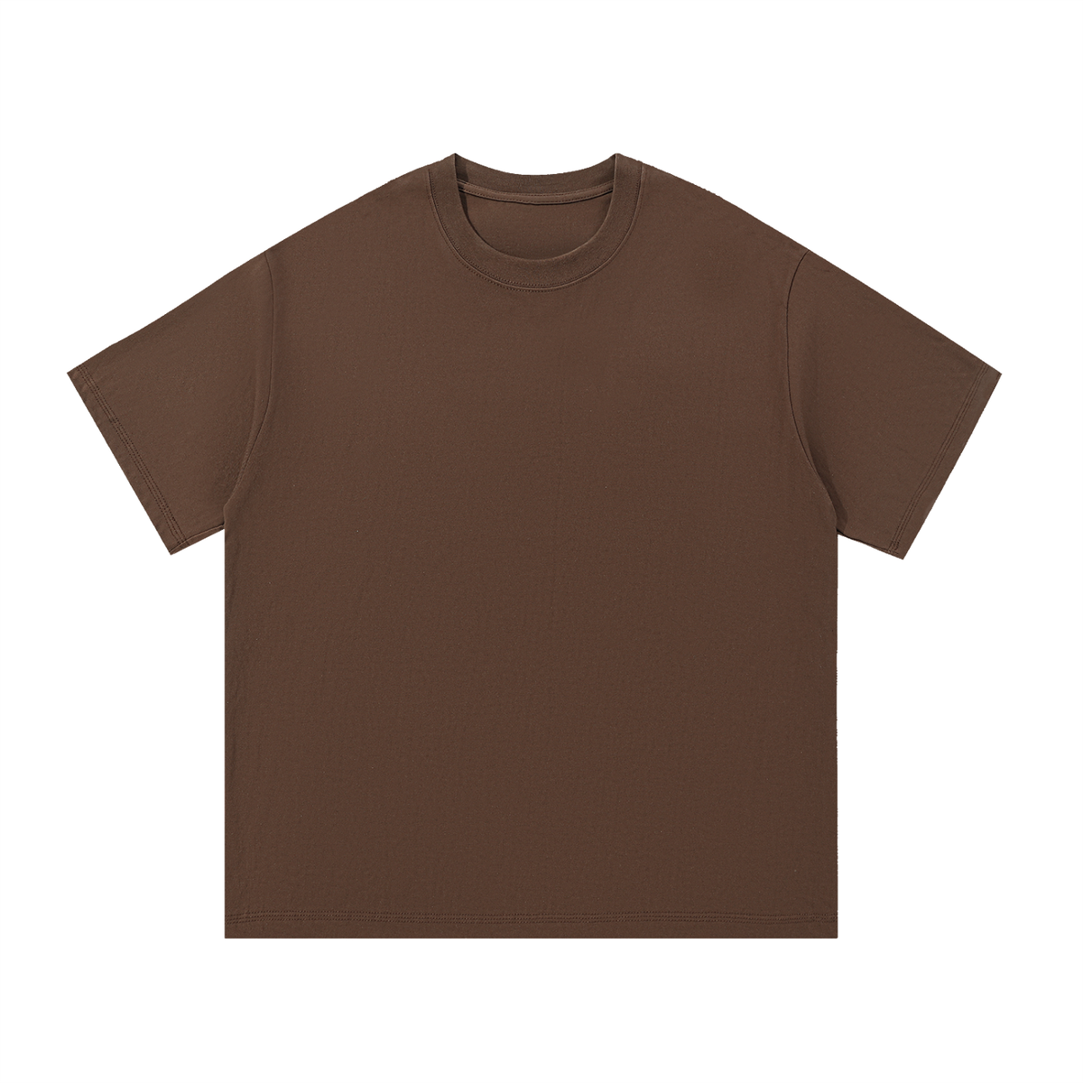 Unisex Essential Cotton T-Shirt in coffee