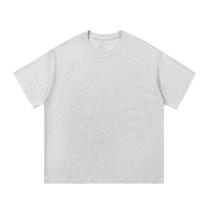 Unisex Essential Cotton T-Shirt in white gray