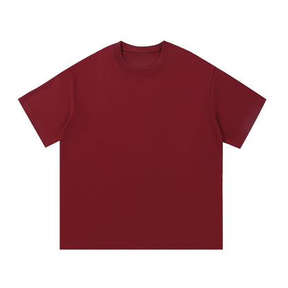 Unisex Essential Cotton T-Shirt in wine red