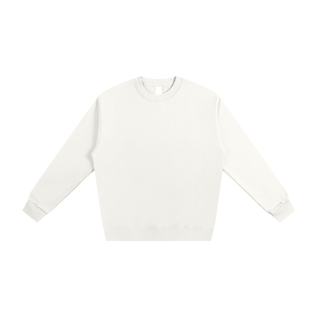 Unisex Essential Crewneck Sweatshirt in white