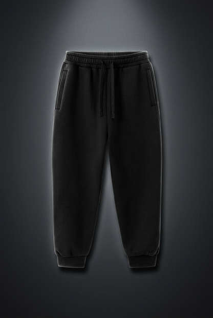 Unisex Essential Drawstring Jogged Sweatpants