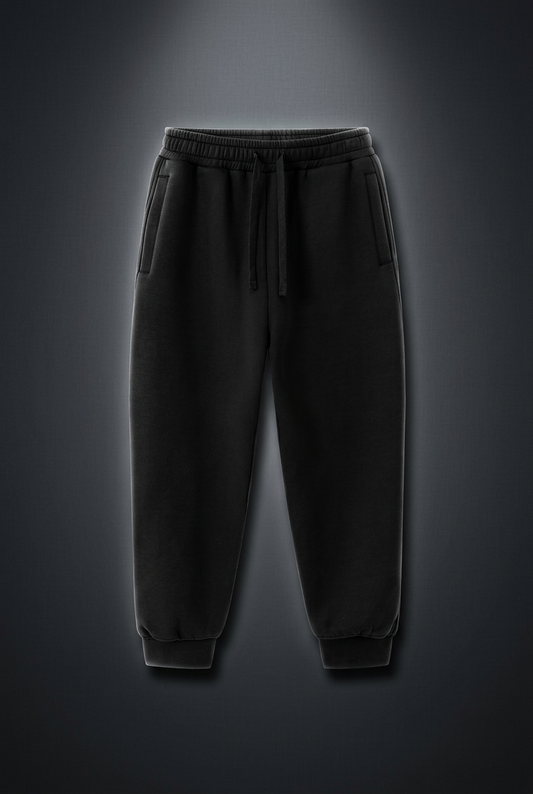 Unisex Essential Drawstring Jogged Sweatpants