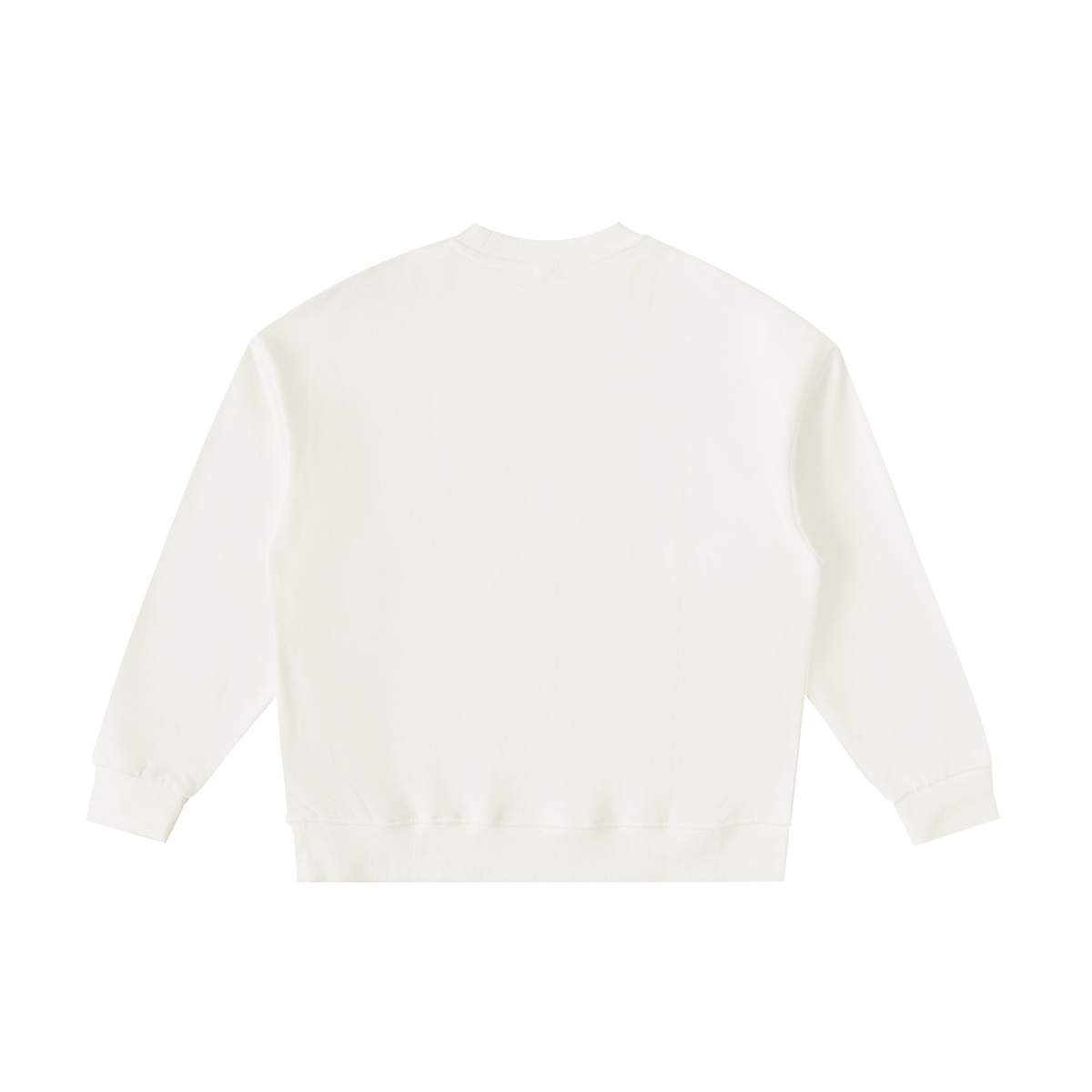 Unisex Essential Fleece Kids' Crewneck Sweatshirt in beige, alternate angle