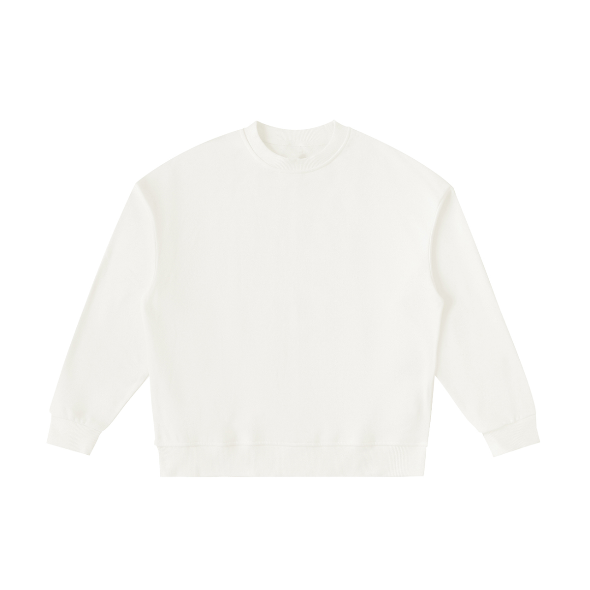 Unisex Essential Fleece Kids' Crewneck Sweatshirt in beige