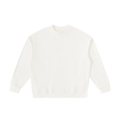 Unisex Essential Fleece Kids' Crewneck Sweatshirt in beige
