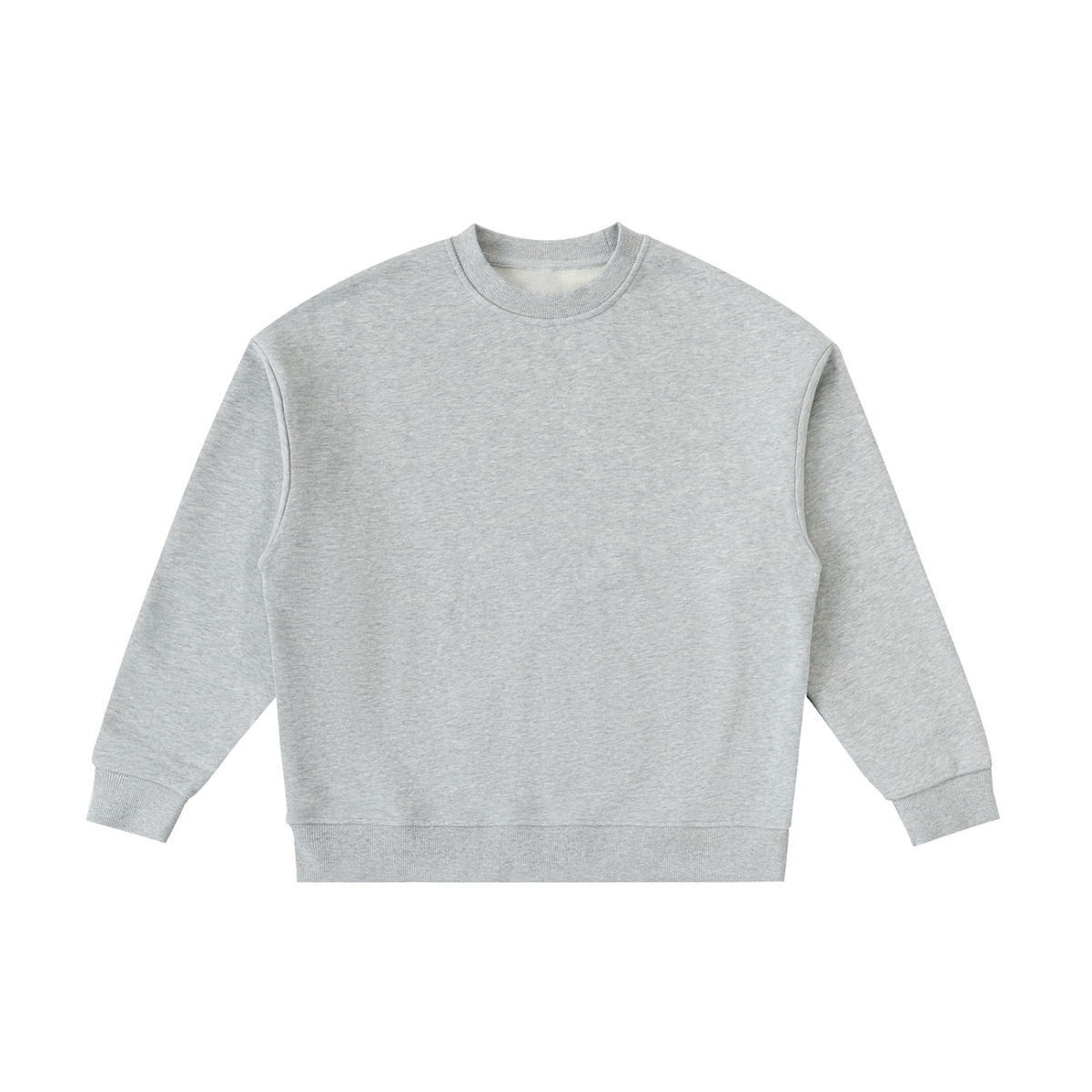 Unisex Essential Fleece Kids' Crewneck Sweatshirt in flower gray