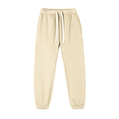Unisex Essential Fleece Sweatpants in apricot
