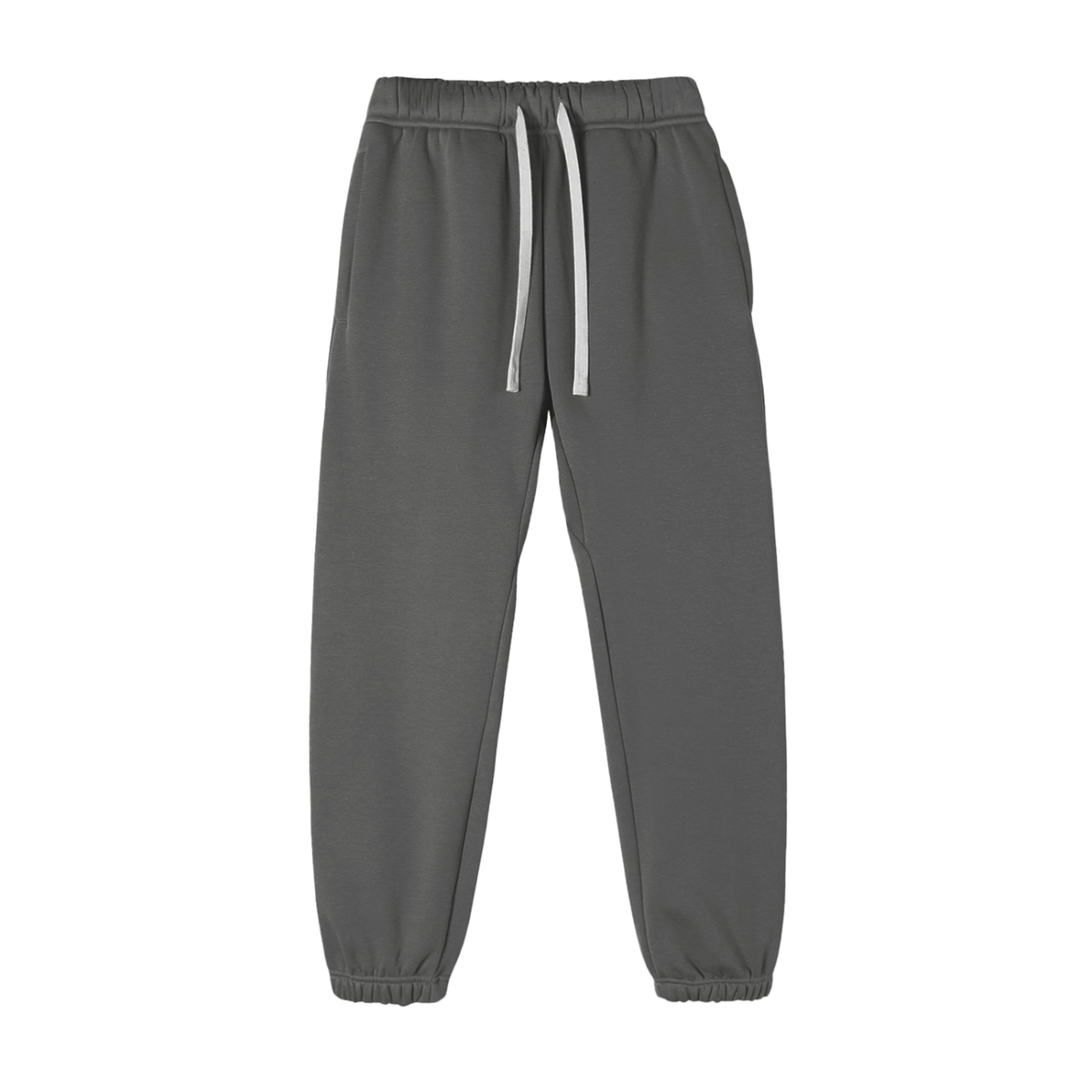 Unisex Essential Fleece Sweatpants in cement gray