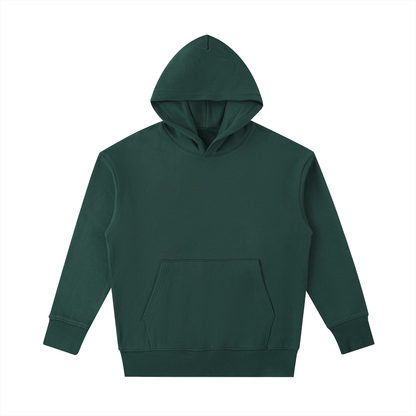 Unisex Essential Heavyweight Cotton Hoodie in retro green