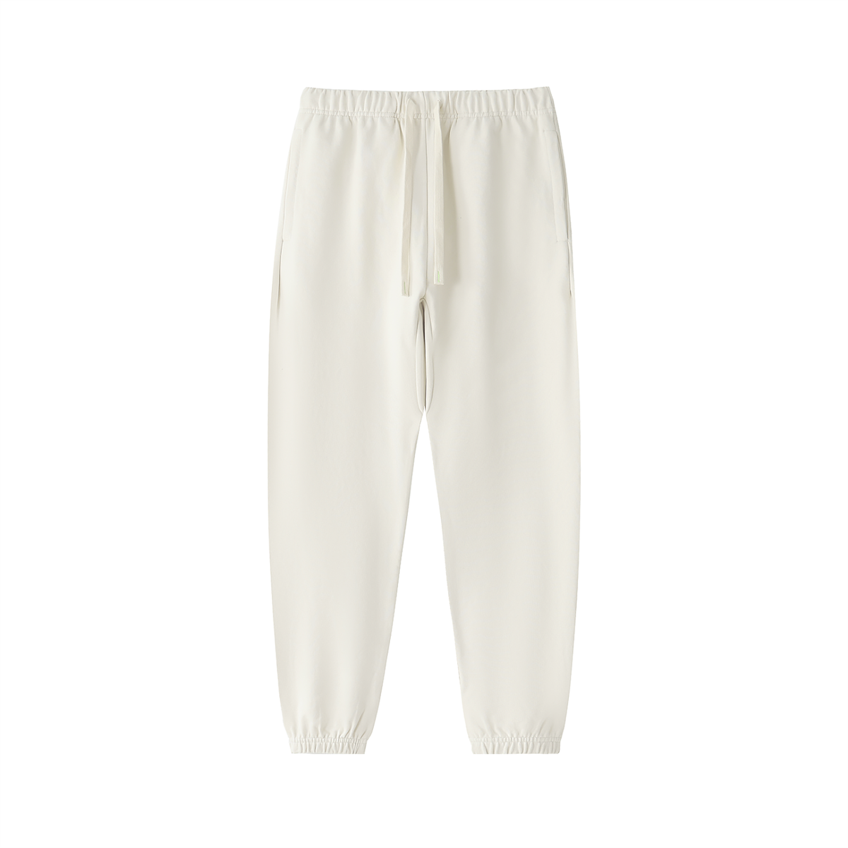 Unisex Essential Heavyweight Cotton Sweatpants in apricot