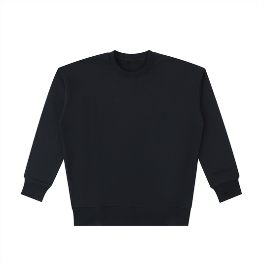 Unisex Essential Heavyweight Cotton Sweatshirt in black