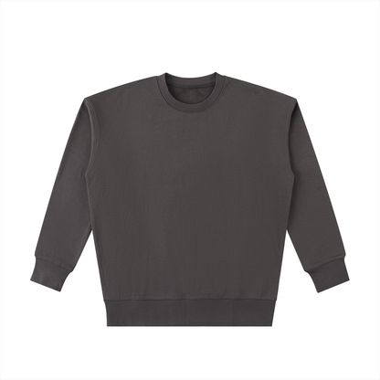 Unisex Essential Heavyweight Cotton Sweatshirt in dark gray