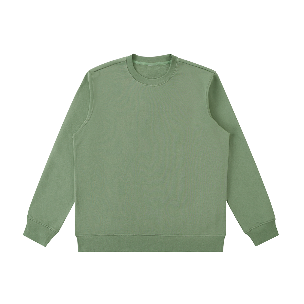 Unisex Essential Heavyweight Crewneck Sweatshirt in army green