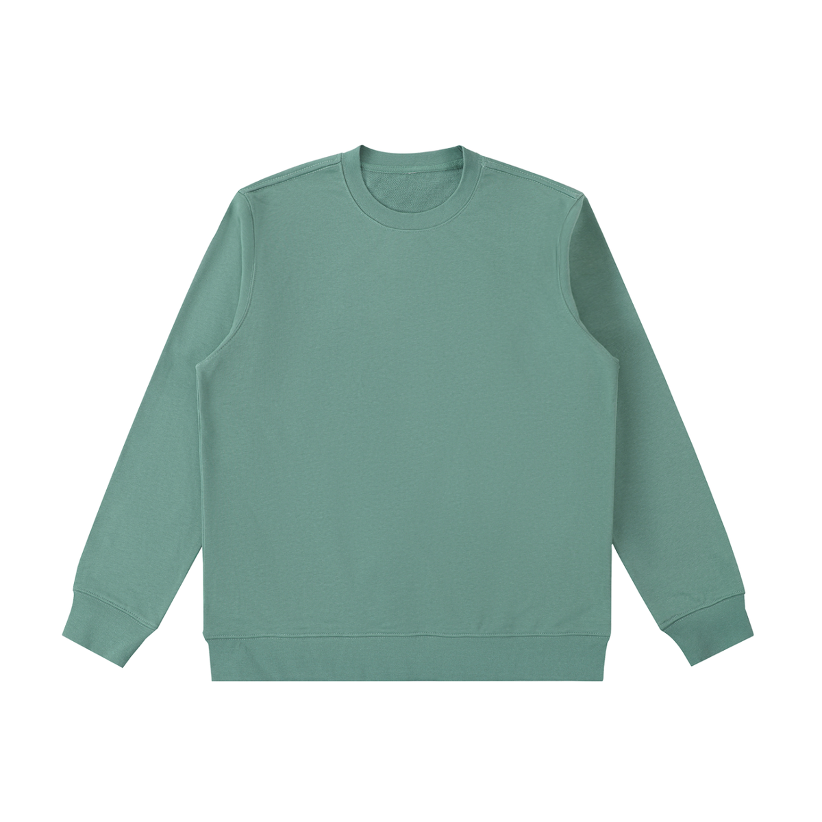Unisex Essential Heavyweight Crewneck Sweatshirt in dark green