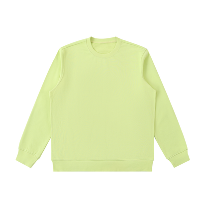 Unisex Essential Heavyweight Crewneck Sweatshirt in lemon green