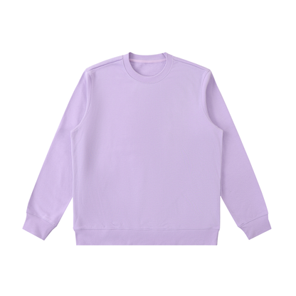 Unisex Essential Heavyweight Crewneck Sweatshirt in light purple