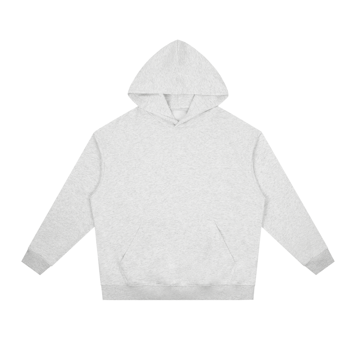 Unisex Essential Heavyweight Drop-Shoulder Hoodie in flower gray