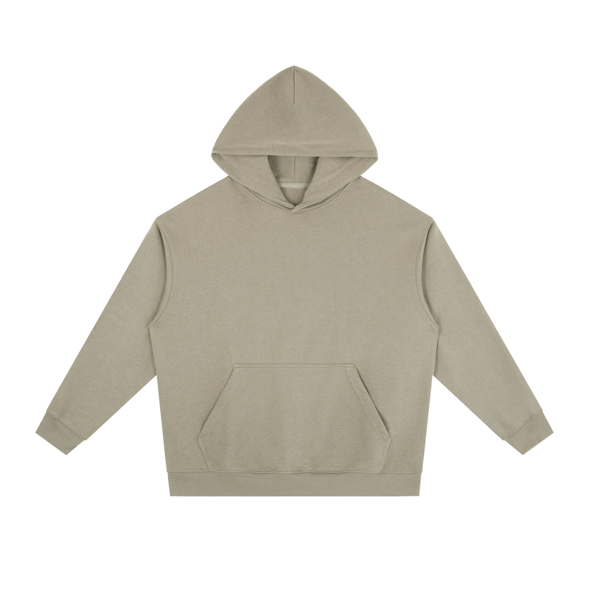 Unisex Essential Heavyweight Drop-Shoulder Hoodie in light gray