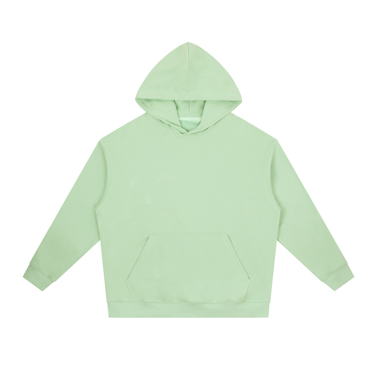 Unisex Essential Heavyweight Drop-Shoulder Hoodie in light green