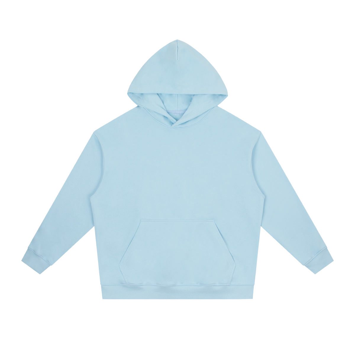 Unisex Essential Heavyweight Drop-Shoulder Hoodie in sky blue