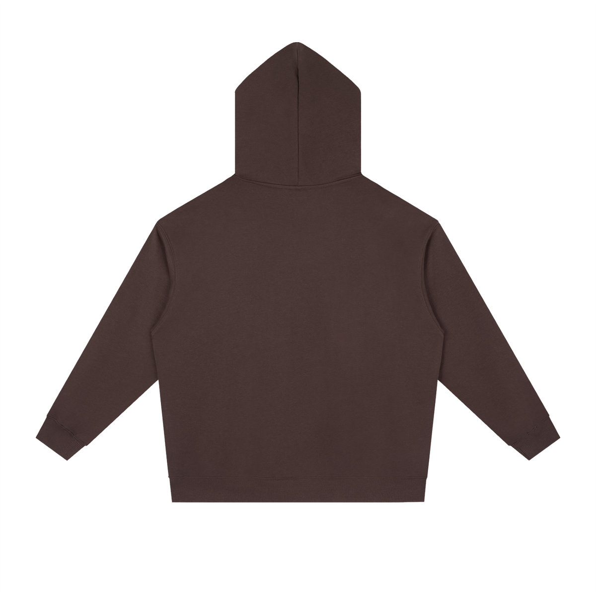 Unisex Essential Heavyweight Drop-Shoulder Hoodie in ume purple, alternate angle