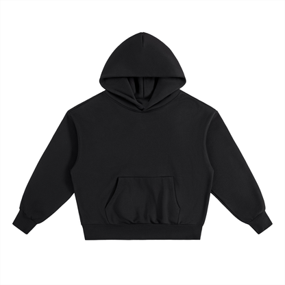 Unisex Essential Heavyweight Fleece Hoodie in black