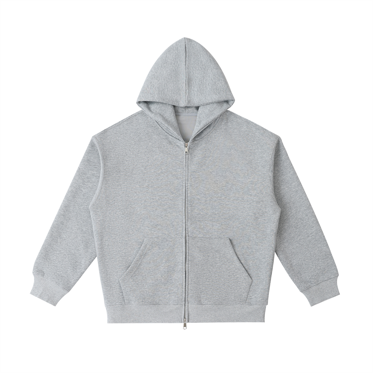 Unisex Essential Heavyweight Pocket Hoodie in flower gray