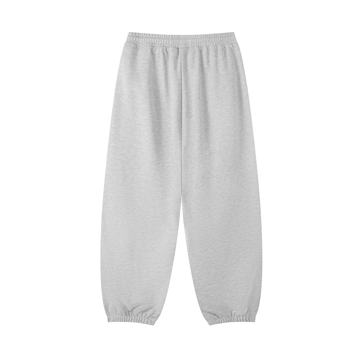 Unisex Essential Jogged Sweatpants in flower gray, alternate angle