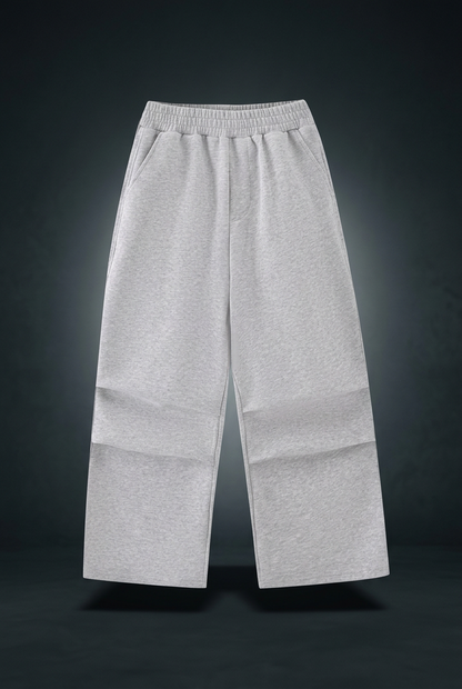 Unisex Kids' Straight Leg Sweatpants – Loose Fit Stretch Cotton Blend