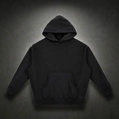 Unisex Essential Oversized Boxy Fleece Hoodie, view 1