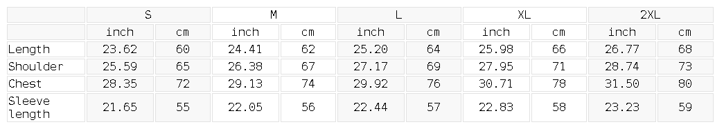 Size chart for the Unisex Essential Oversized Fleece Boxy Hoodie