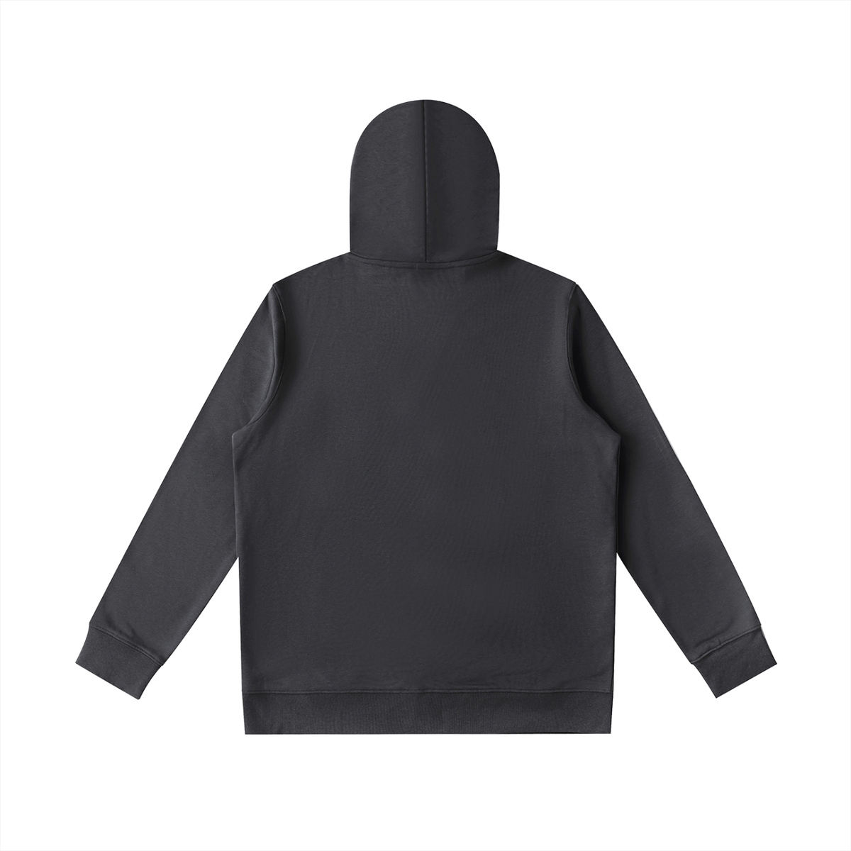 Unisex Essential Oversized Hoodie in dark gray, alternate angle