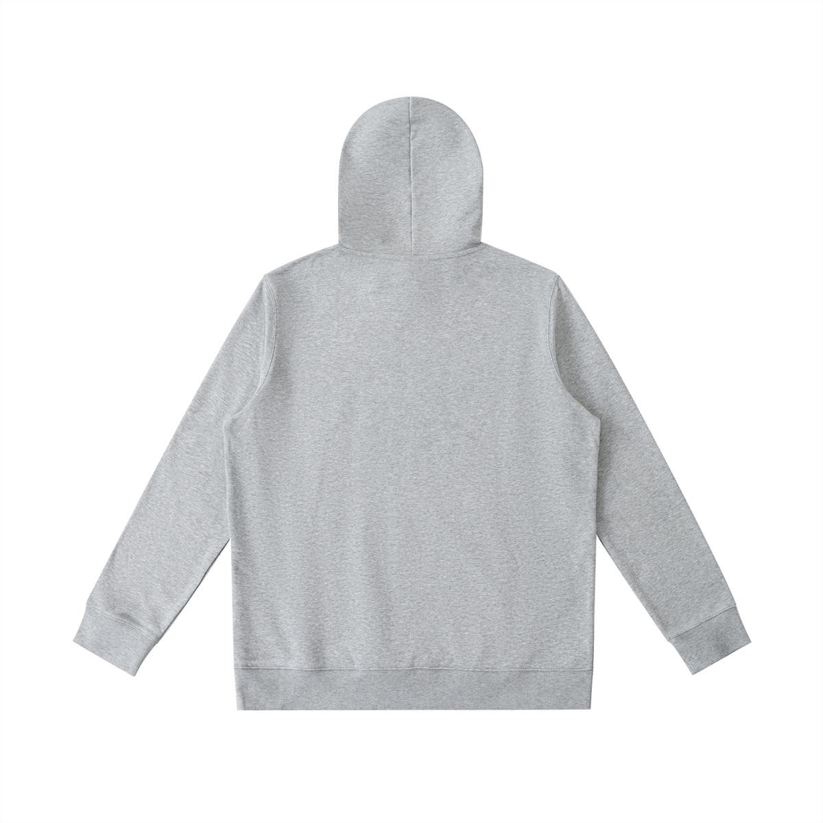 Unisex Essential Oversized Hoodie in flower gray, alternate angle