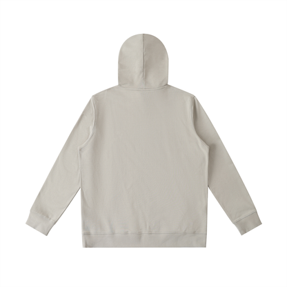 Unisex Essential Oversized Hoodie in light gray, alternate angle