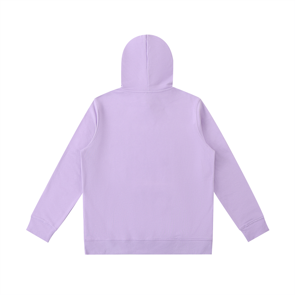 Unisex Essential Oversized Hoodie in light purple, alternate angle