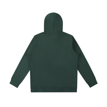 Unisex Essential Oversized Hoodie in retro green, alternate angle