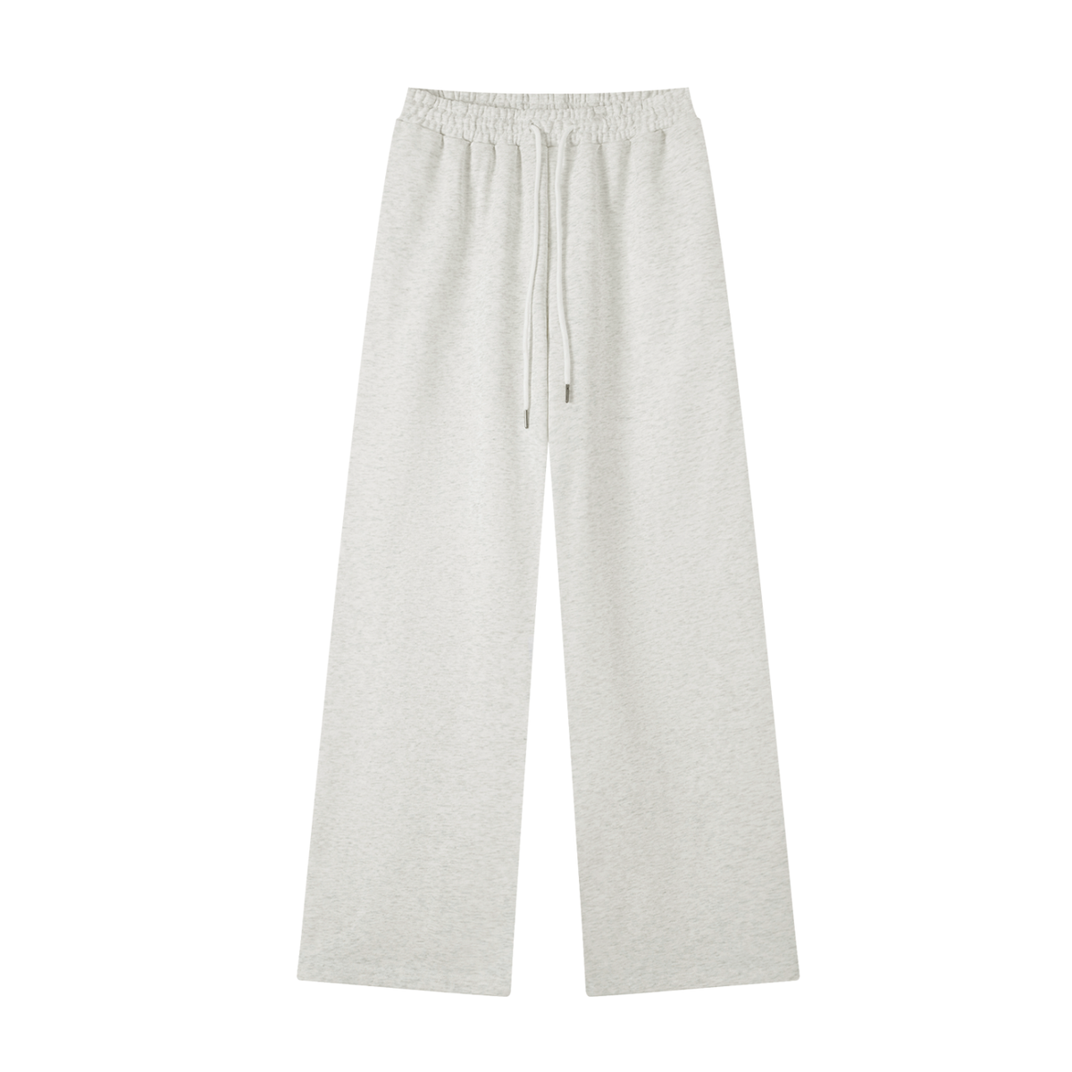 Unisex Essential Straight-Leg Sweatpants in oat gray