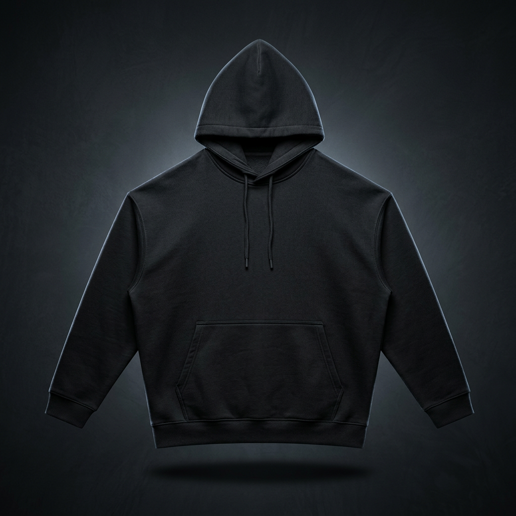 Unisex Essential Two-Tone Oversized Hoodie