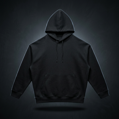 Unisex Essential Two-Tone Oversized Hoodie