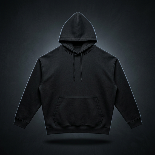 Unisex Essential Two-Tone Oversized Hoodie