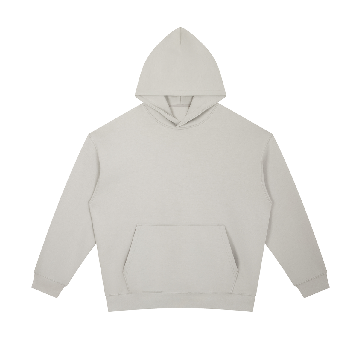 Unisex Essential Two-Tone Oversized Hoodie in gray