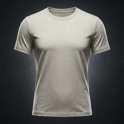 Unisex Fitted Cotton Spandex T-Shirt